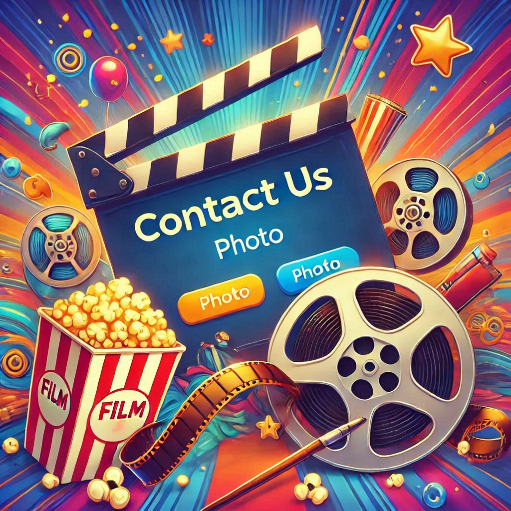 movie themed image for contact us page